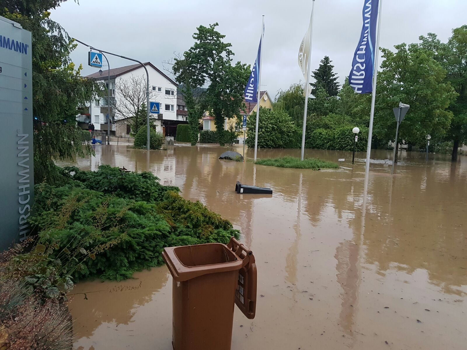 Unwettereinsatz – Hochwasser – FFW Eberstadt